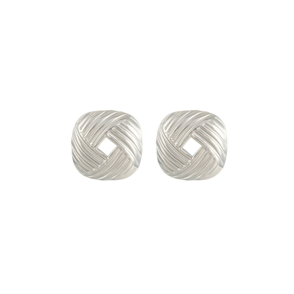 1 Pair New Vintage Luxury All - Match Women's Stud Earrings, Light Luxury Personality Trendy Exaggerated Geometric Earrings Jewelry - MU SHANG CO.